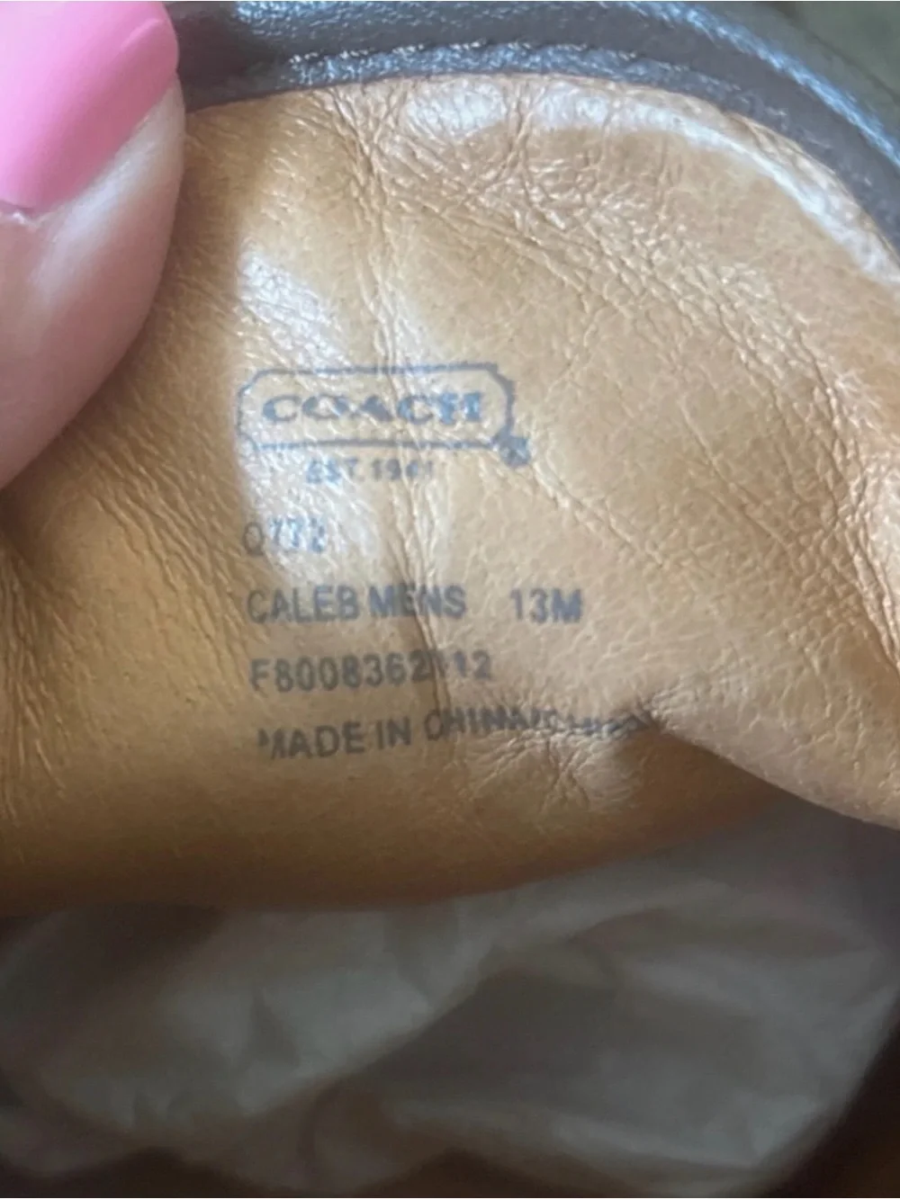 Coach classic craftsmanship